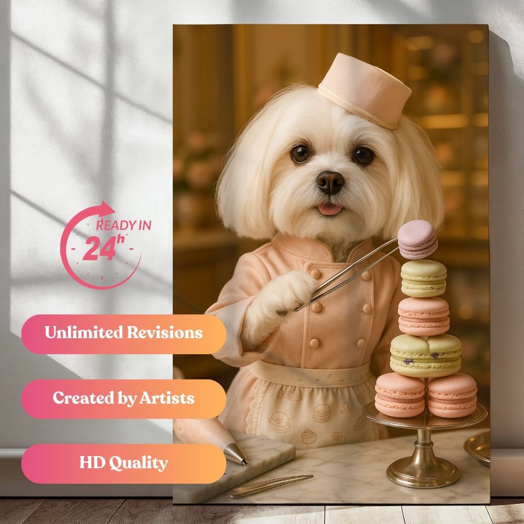 Pawstry Chef Portrait