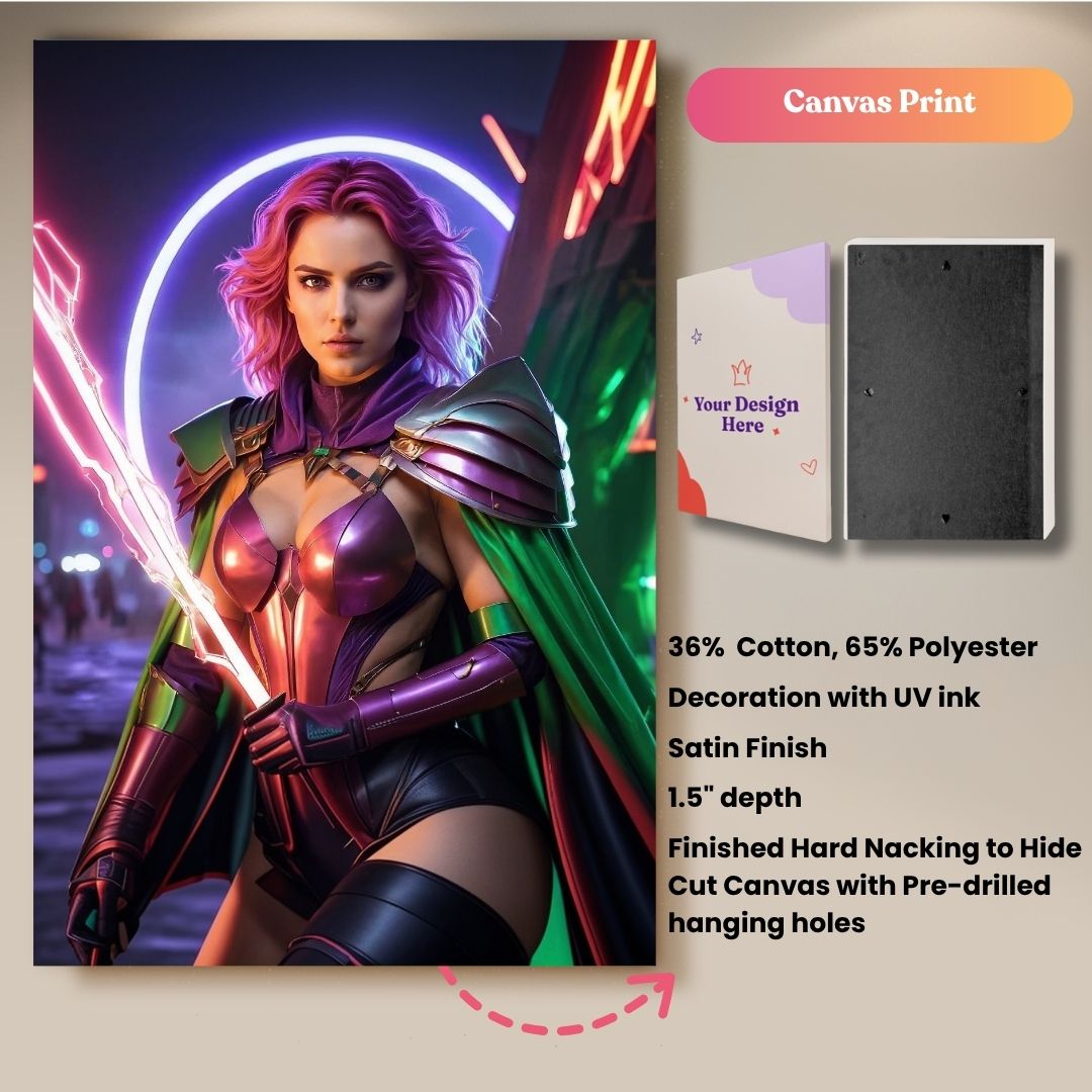Queen of Voltage Light Portrait
