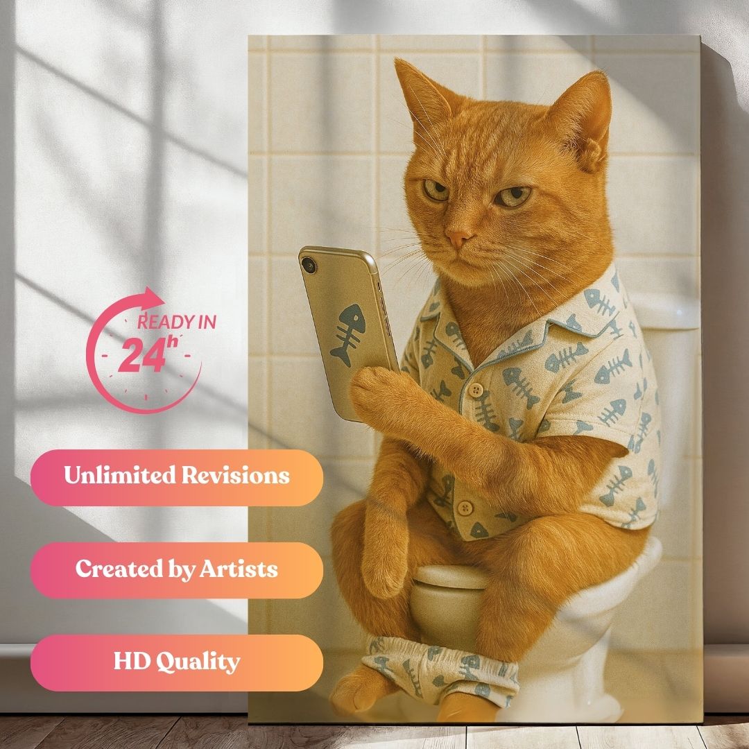 Pawuse for a Scroll Portrait