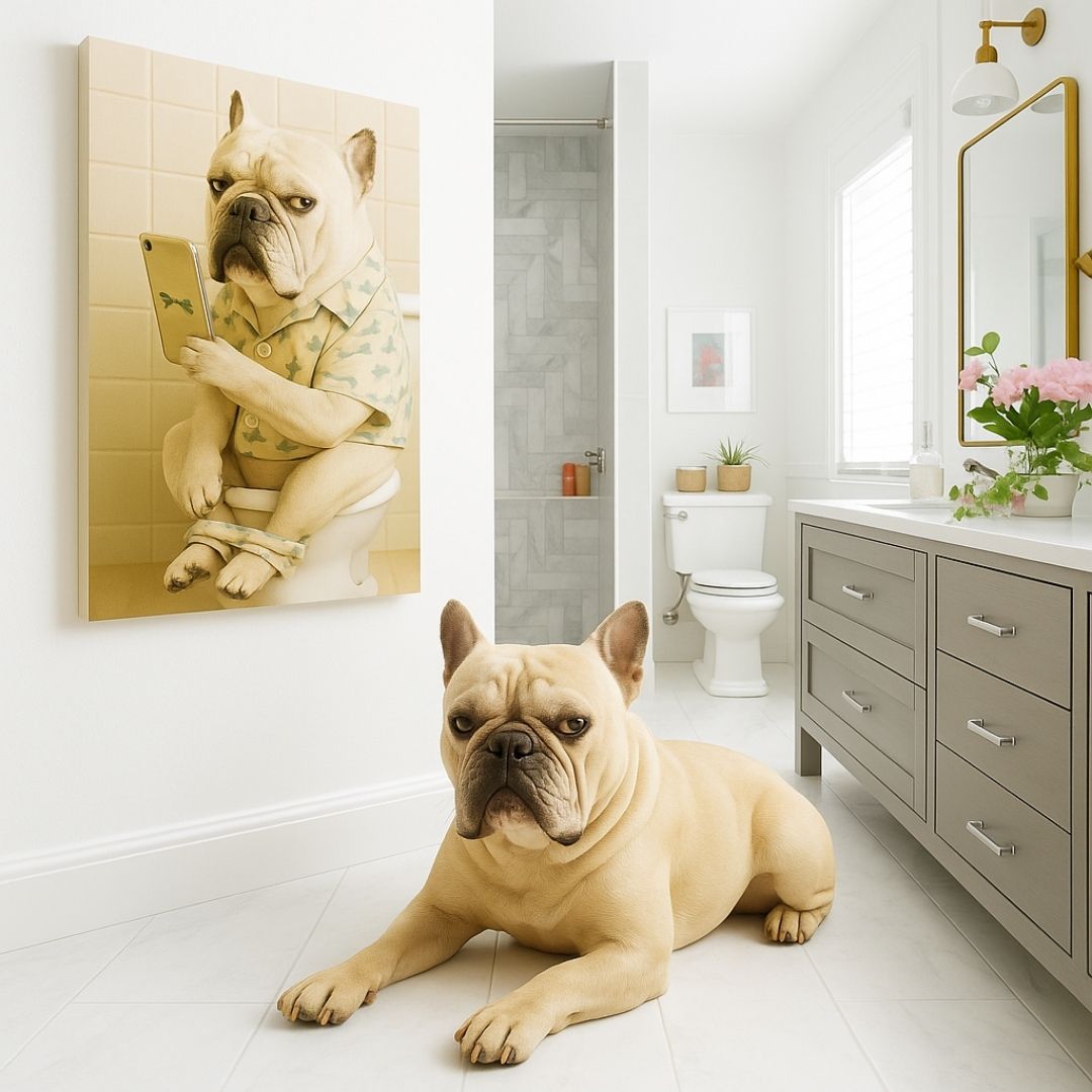 Pawuse for a Scroll Portrait