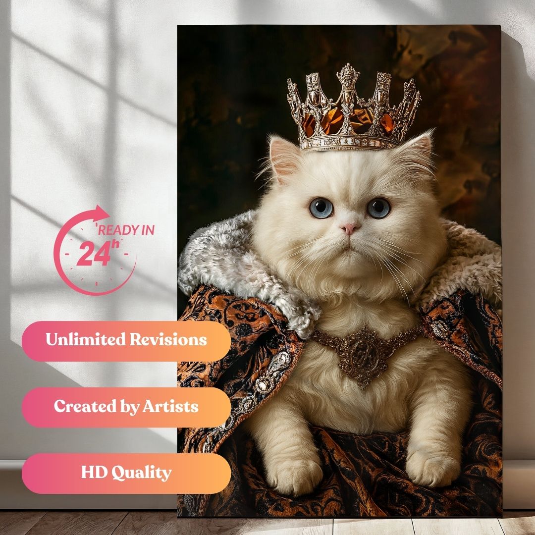 The Furred Velvet Majesty Portrait