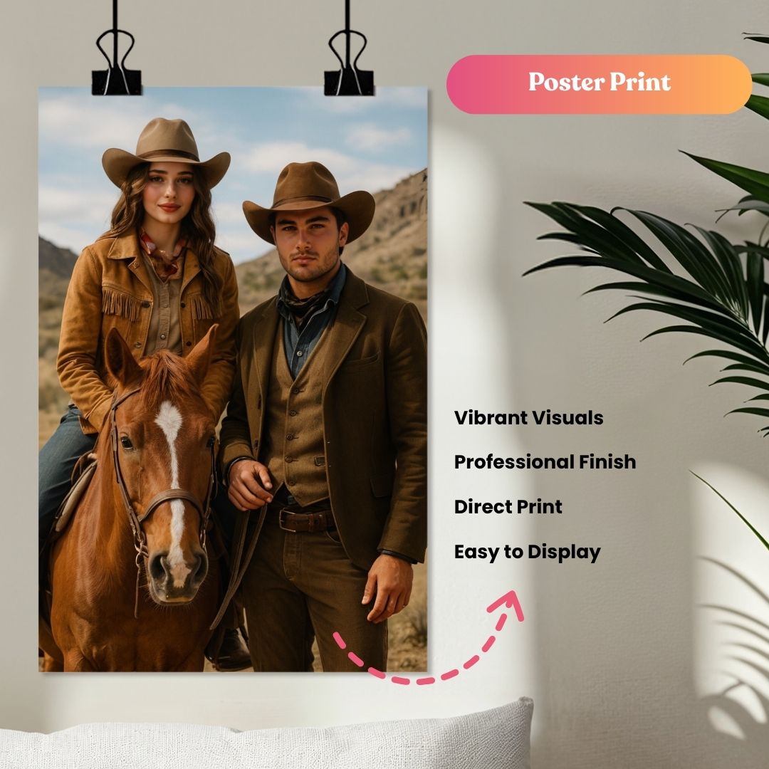 Country Trails Couple Portrait