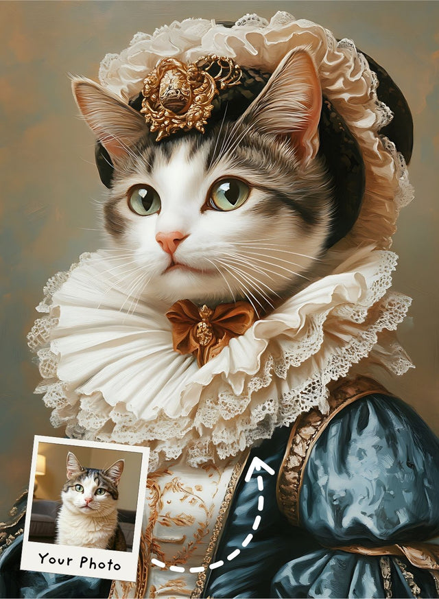 Renaissance Royal Pet Portrait