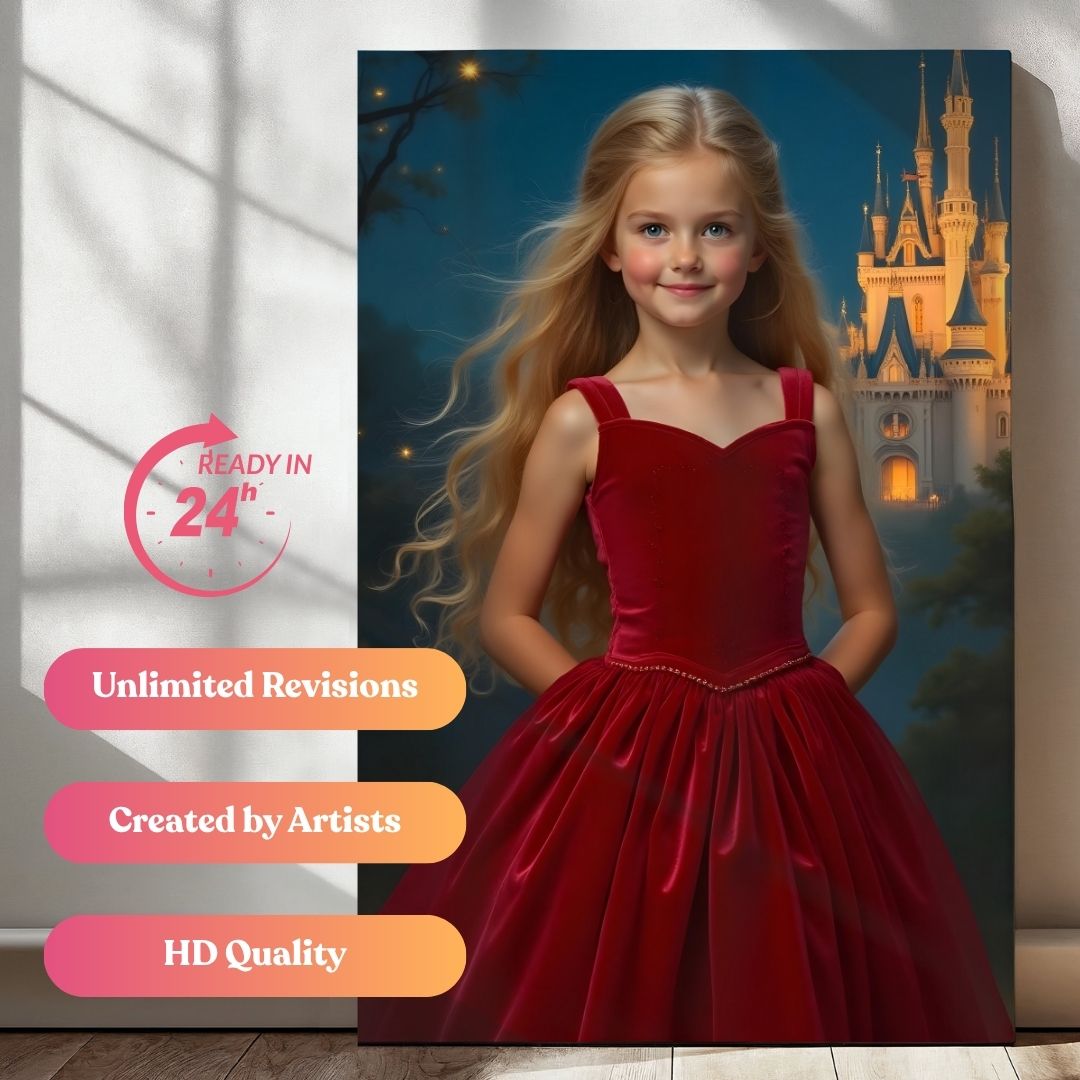 The Scarlet Princess Portrait