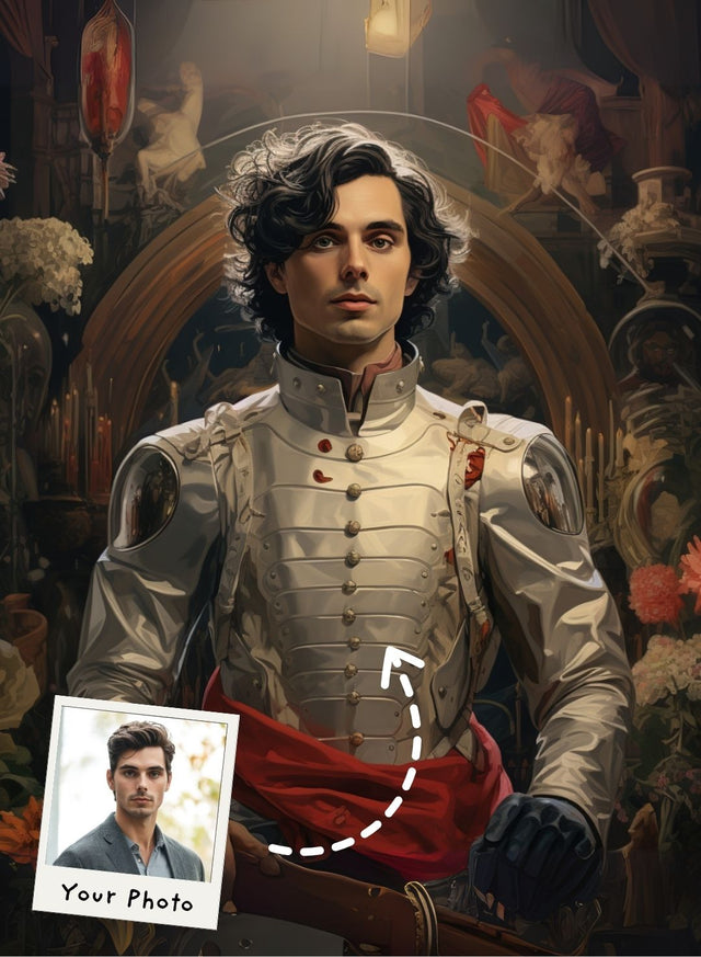 The Ruby Silver King Portrait