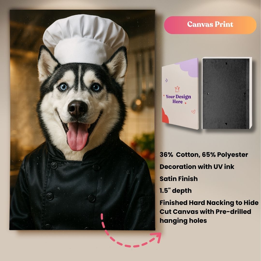 The Purrfect Chef Portrait