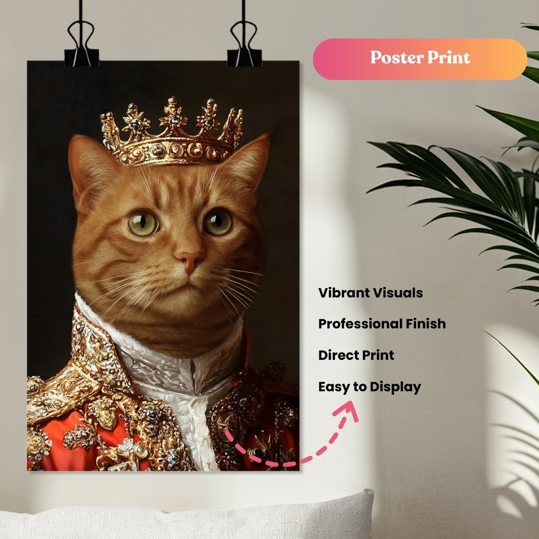 Gracepaw Duke of the Golden Realm Portrait