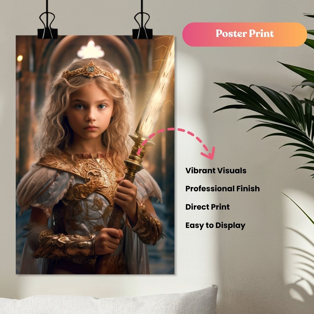 Warrior Princess of Light Portrait