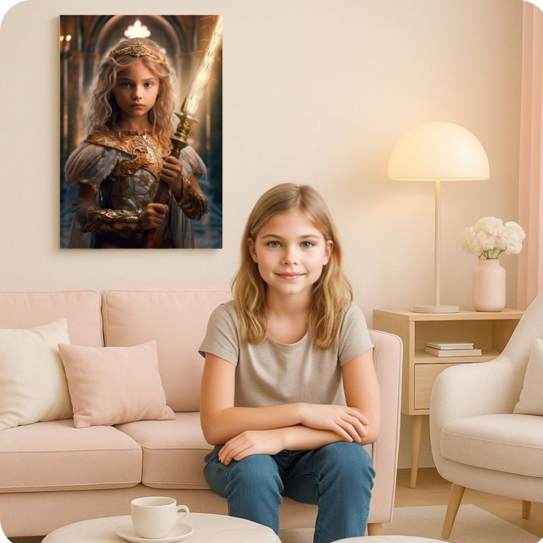 Warrior Princess of Light Portrait