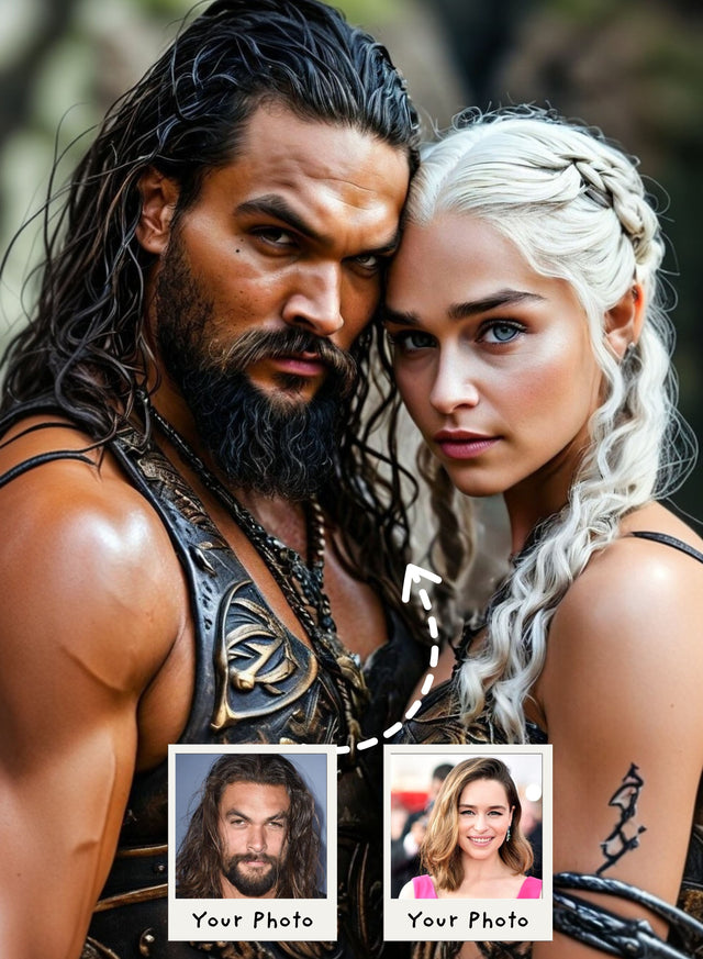 Throne Couple Portrait