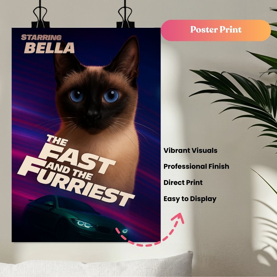 The Fast And The Furriest Portrait