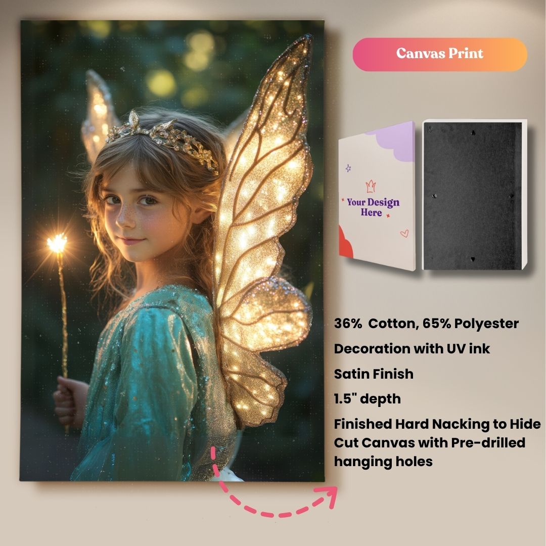 Enchanted Forest Fairy Portrait