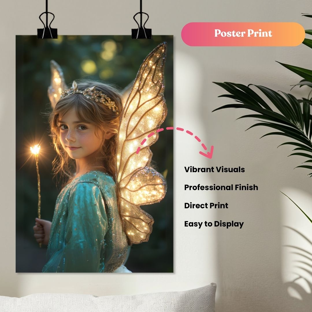 Enchanted Forest Fairy Portrait