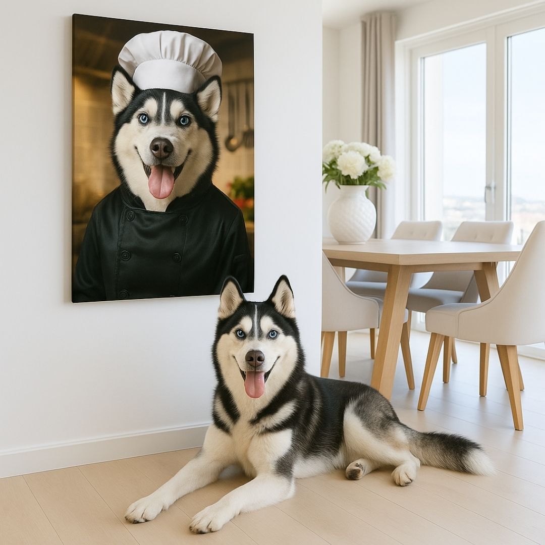 The Purrfect Chef Portrait