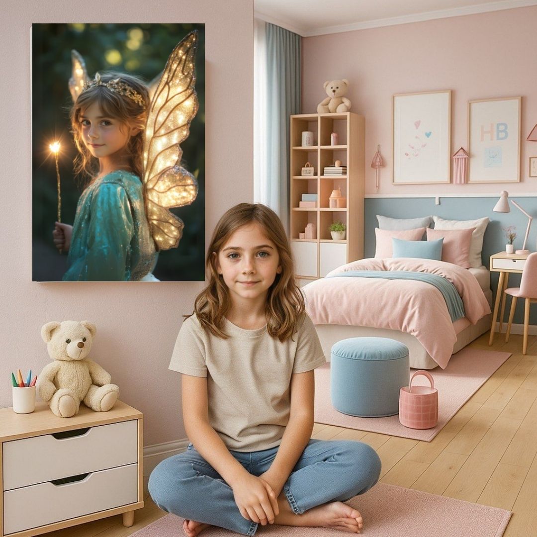 Enchanted Forest Fairy Portrait