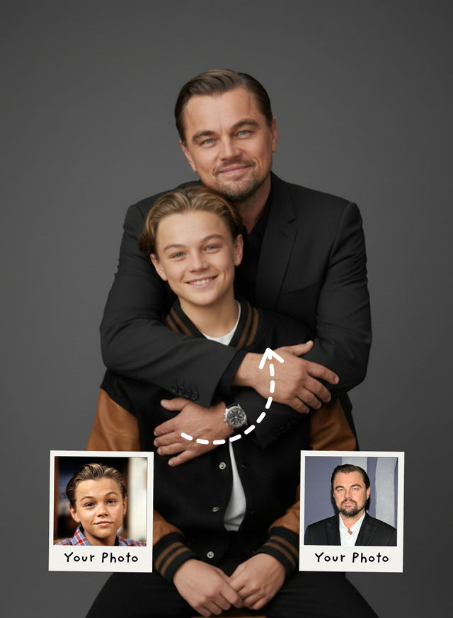 Then and Now Portrait