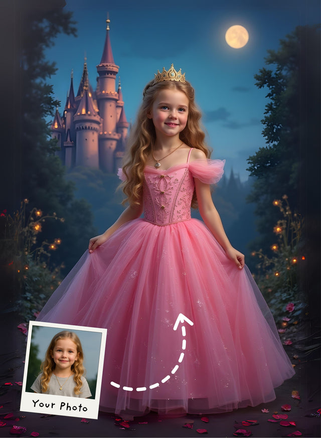 The Enchanted Rose Princess Portrait