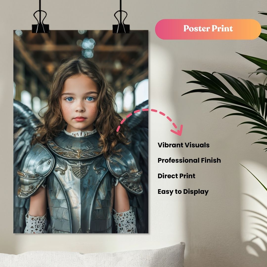Valeria the Guardian Angel Portrait