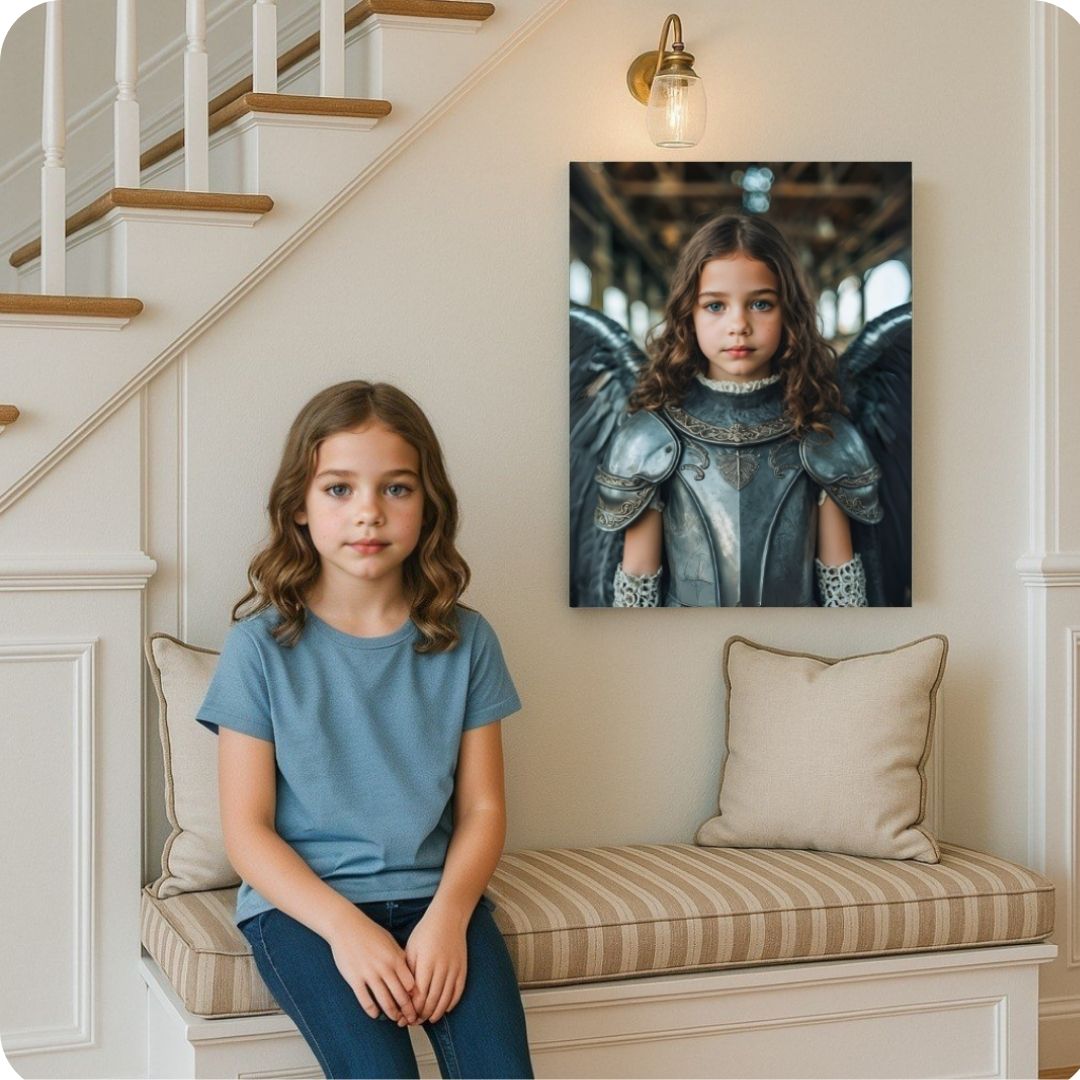 Valeria the Guardian Angel Portrait