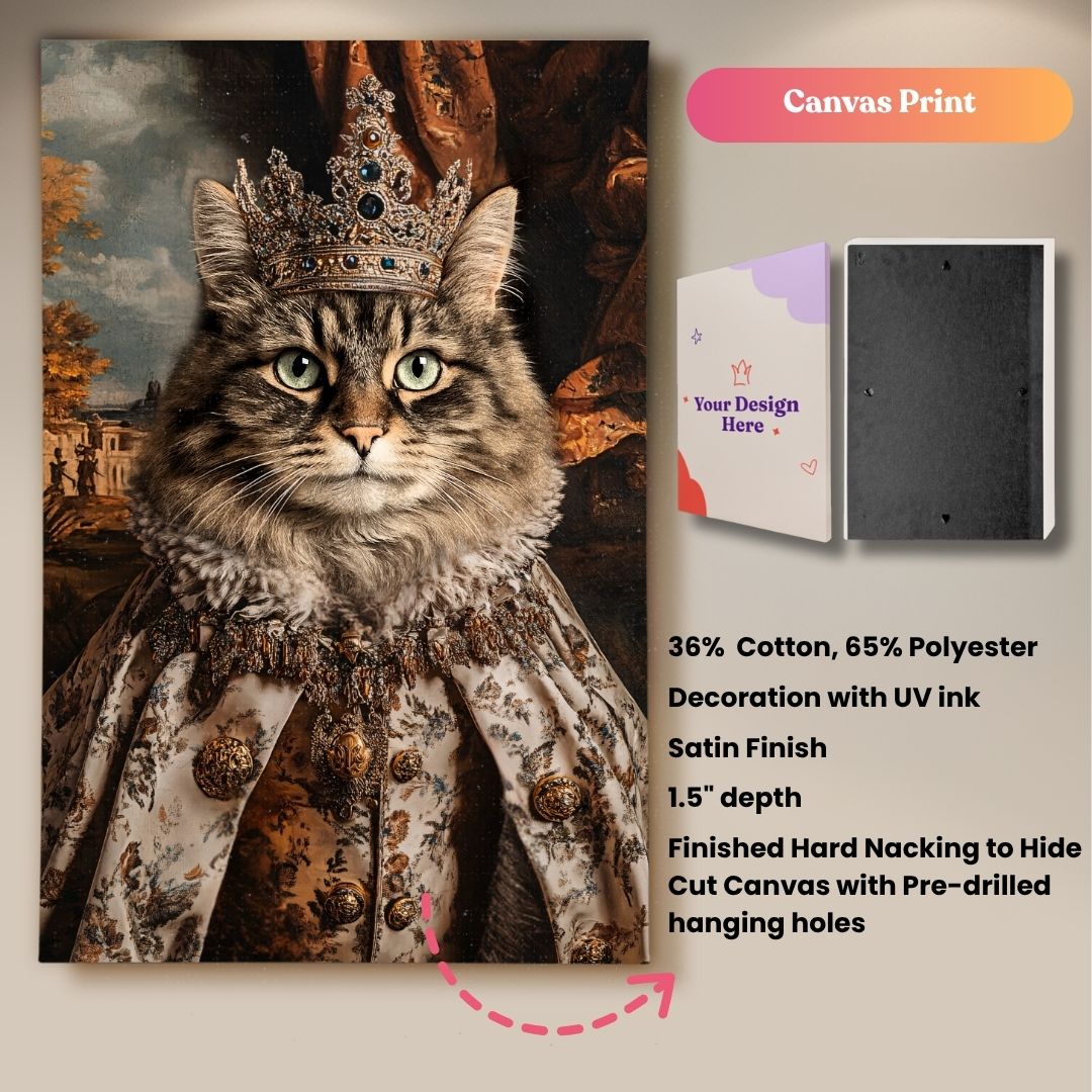 Majestic Sovereign of Silken Paws Portrait