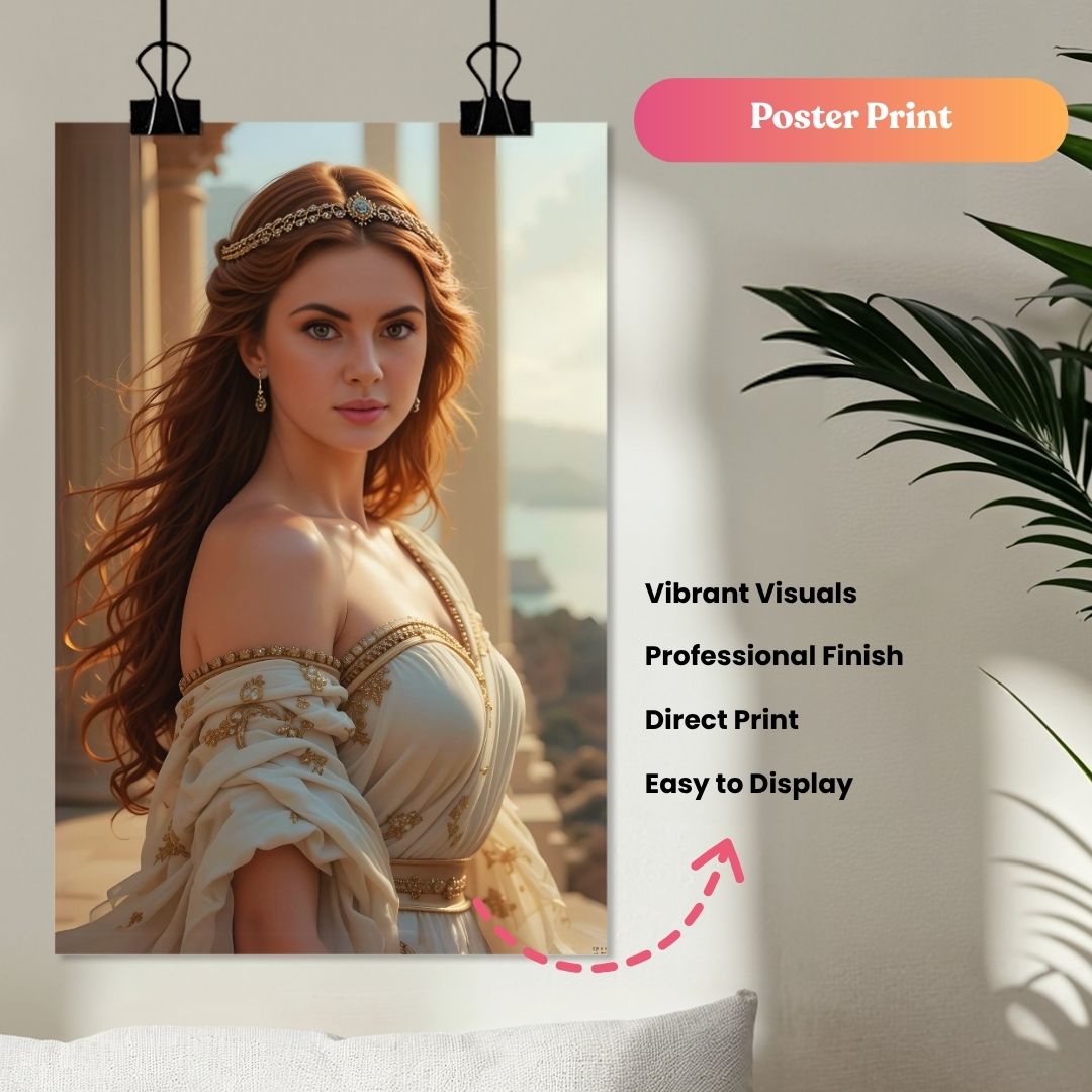 Ethereal Summer Princess Portrait