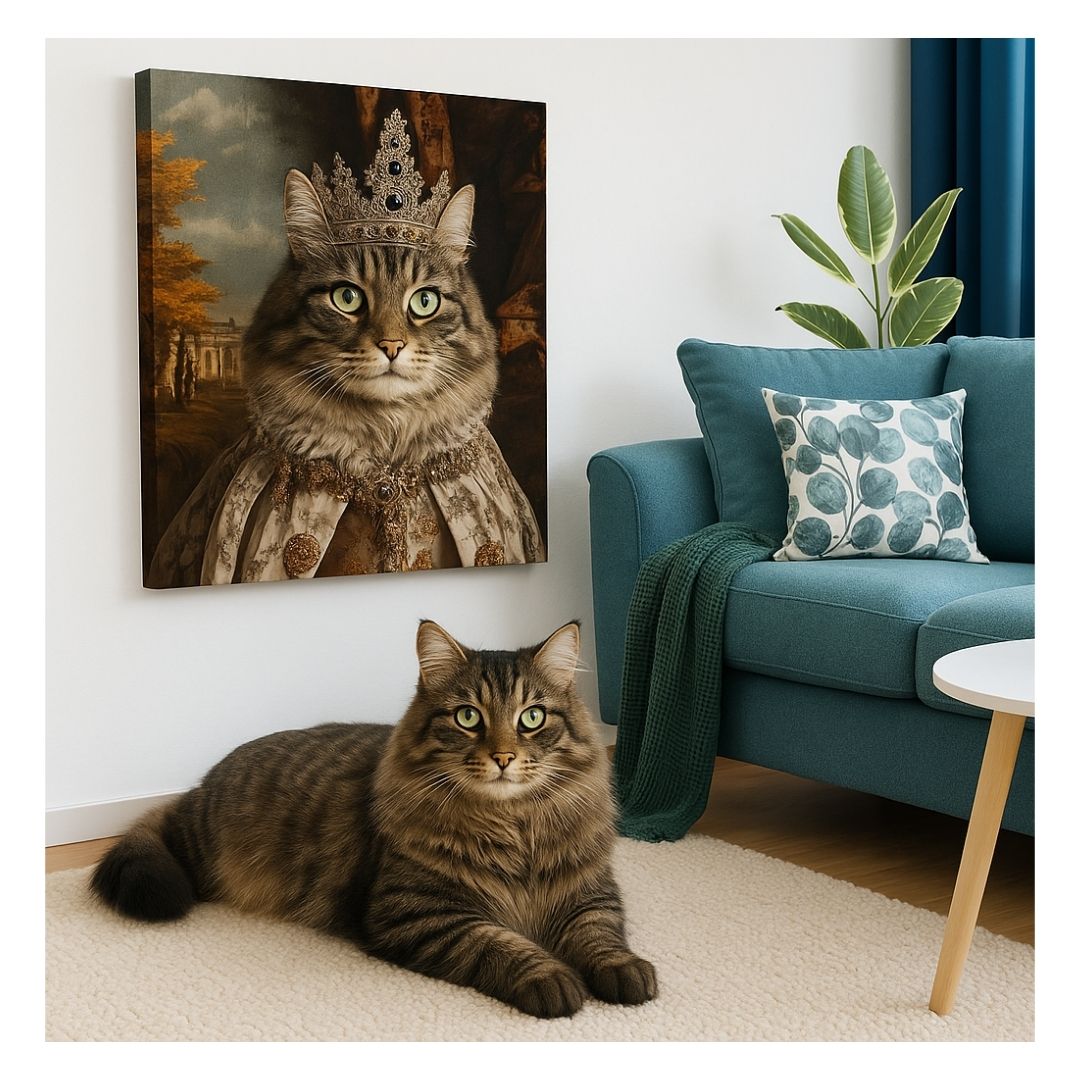 Majestic Sovereign of Silken Paws Portrait