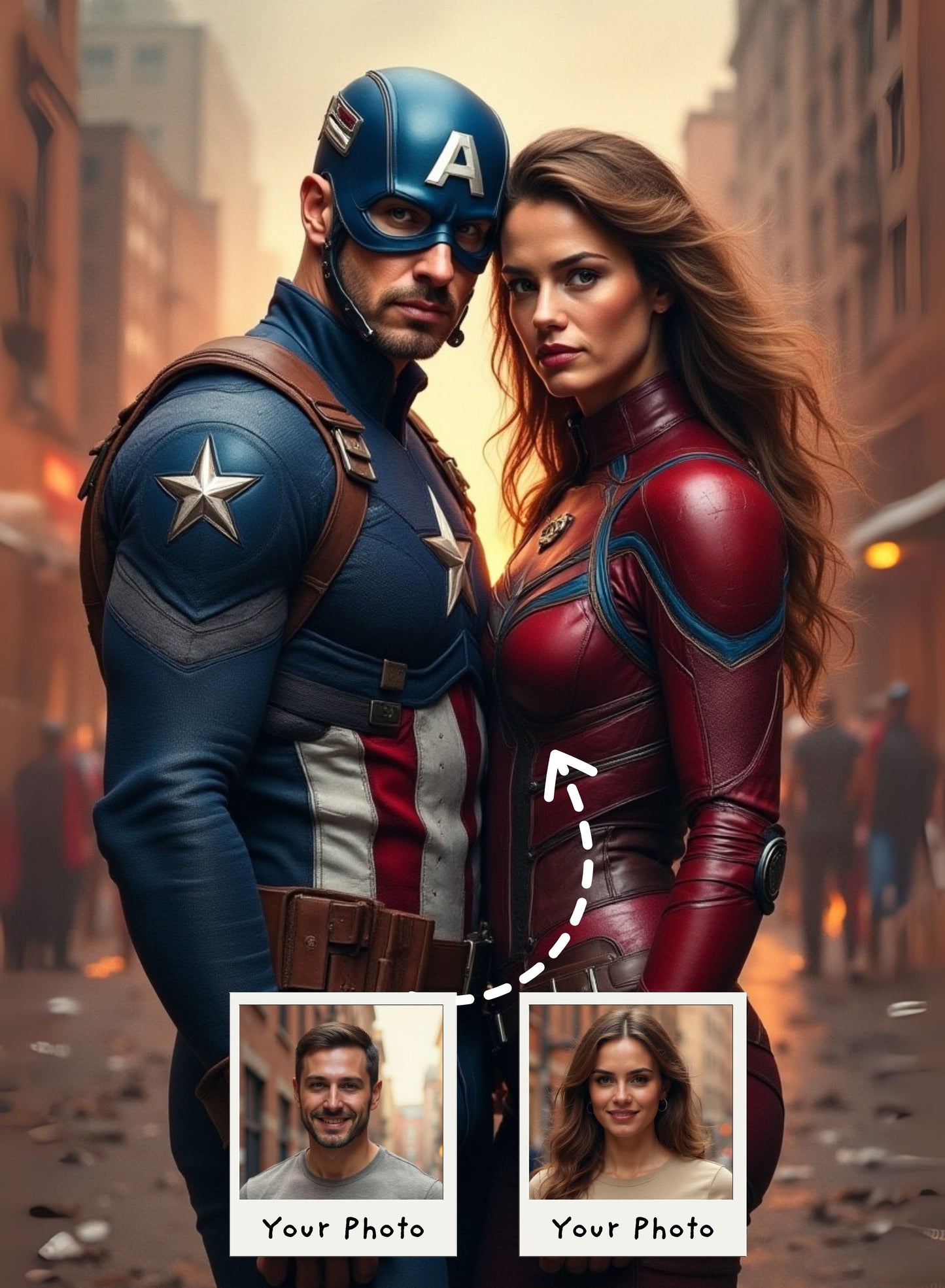Captain Couple Portrait