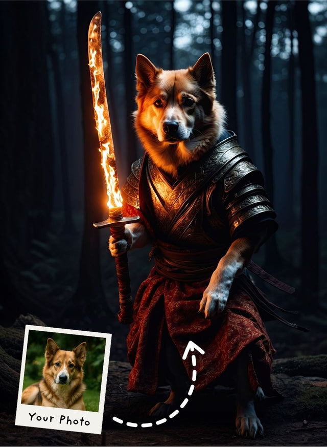 Paw of Fire Portrait