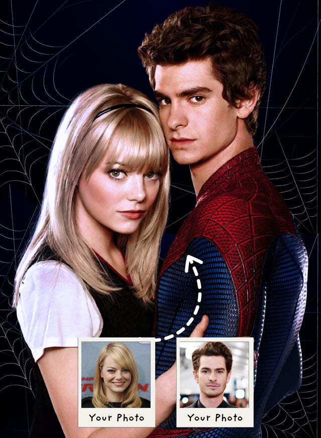 Spidey Love Story Couple Portrait