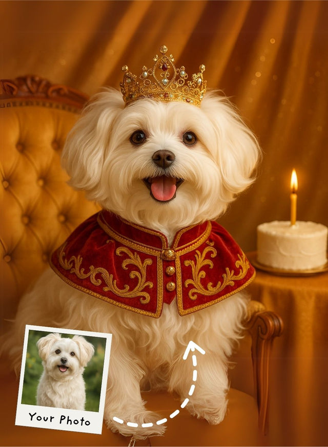 The Royal Ruby Birthday Portrait