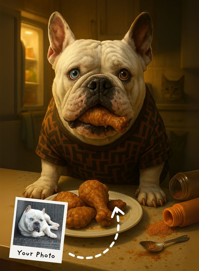 The Paw-ltry Heist Portrait