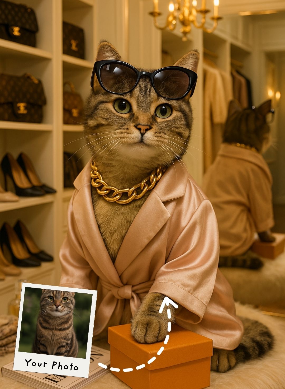 Pawshionista Chic Portrait