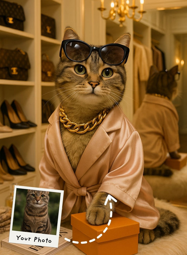 Pawshionista Chic Portrait
