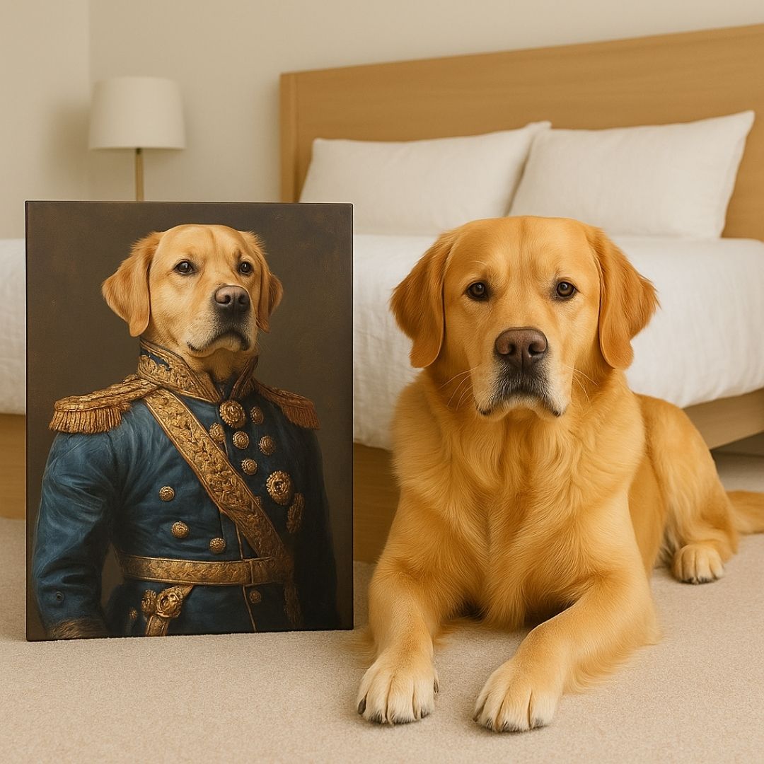 Commander Fluffington the Noble Portrait