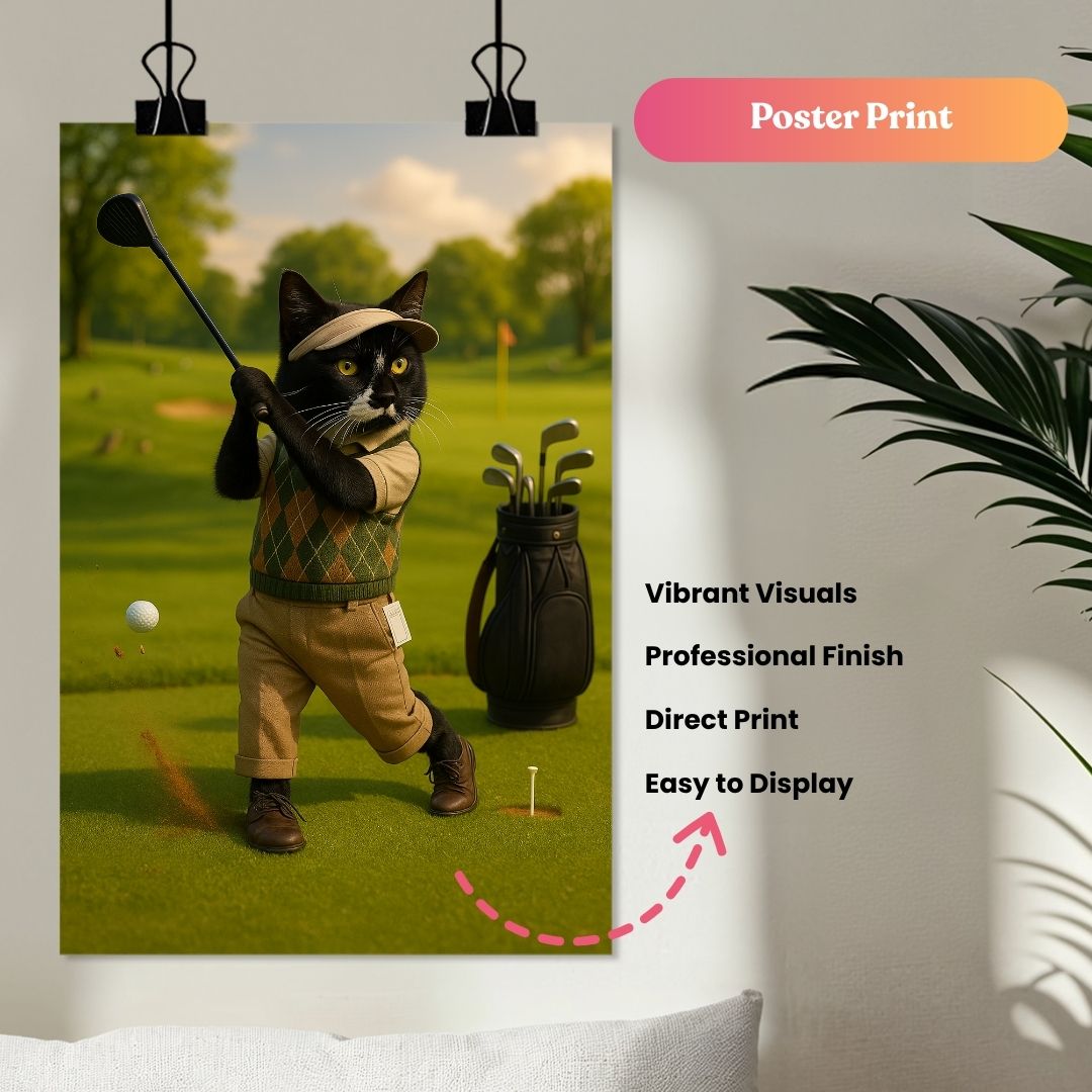 Pawfect Swing Portrait