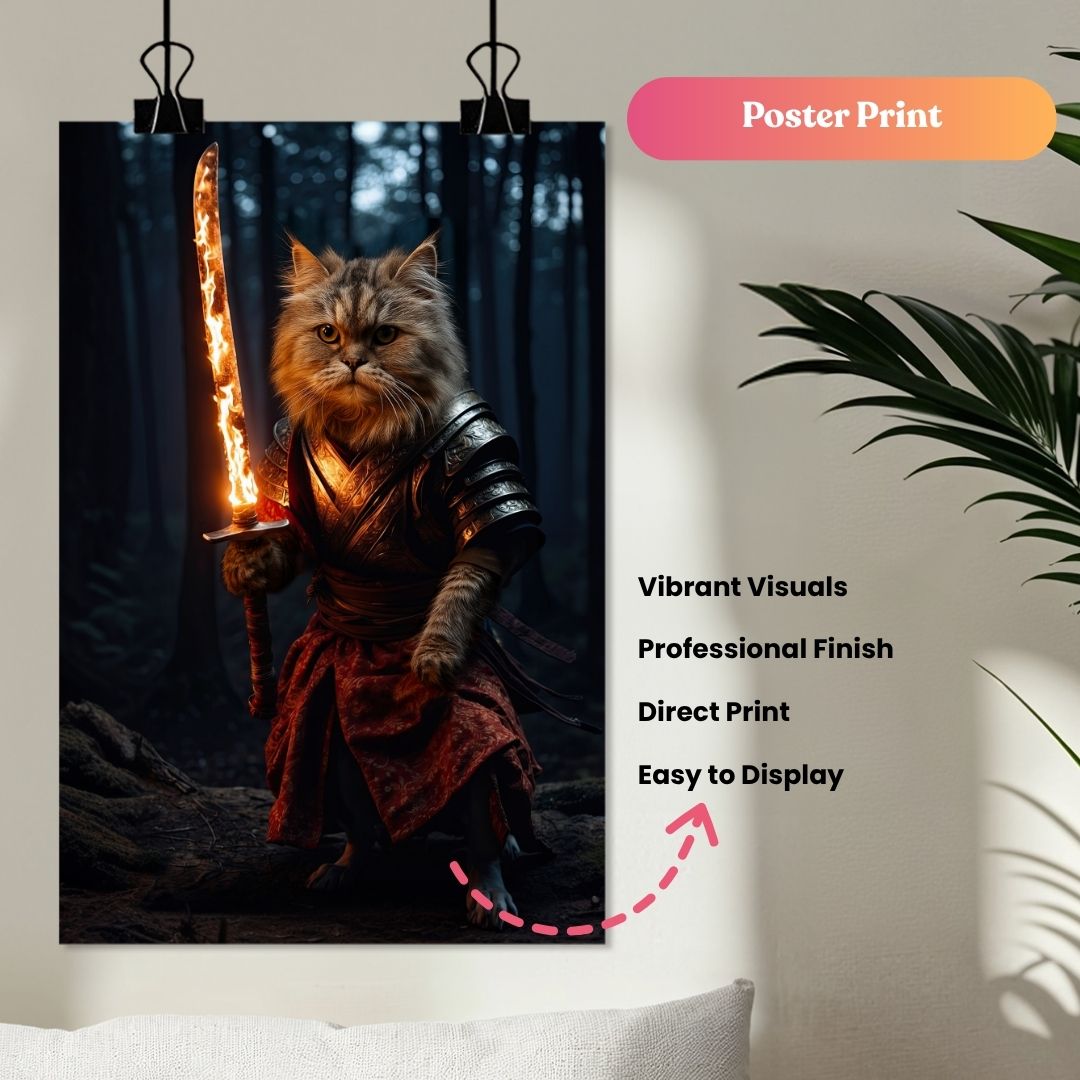 Paw of Fire Portrait