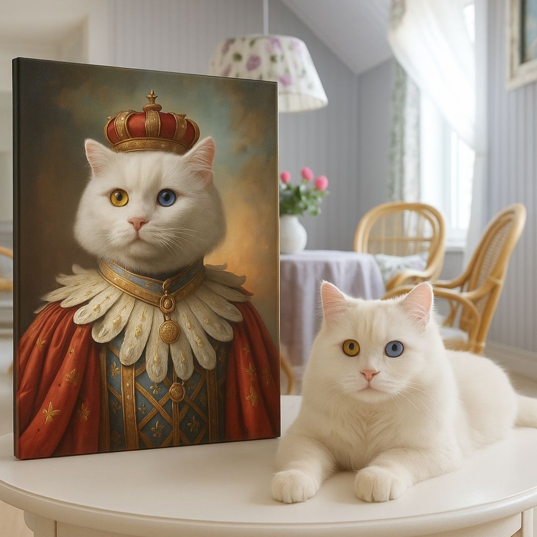 The Seraphic Sovereign Portrait