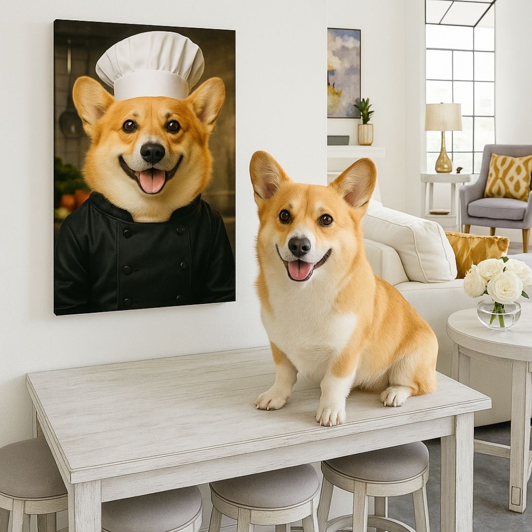 Fluffé the Chef Portrait