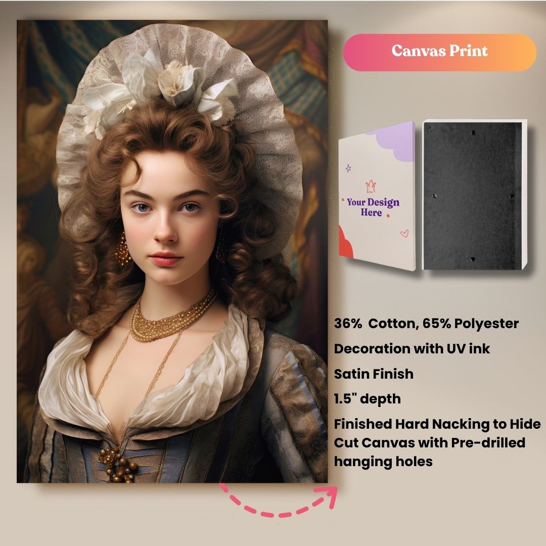 The Florentine Crowned Maiden Portrait