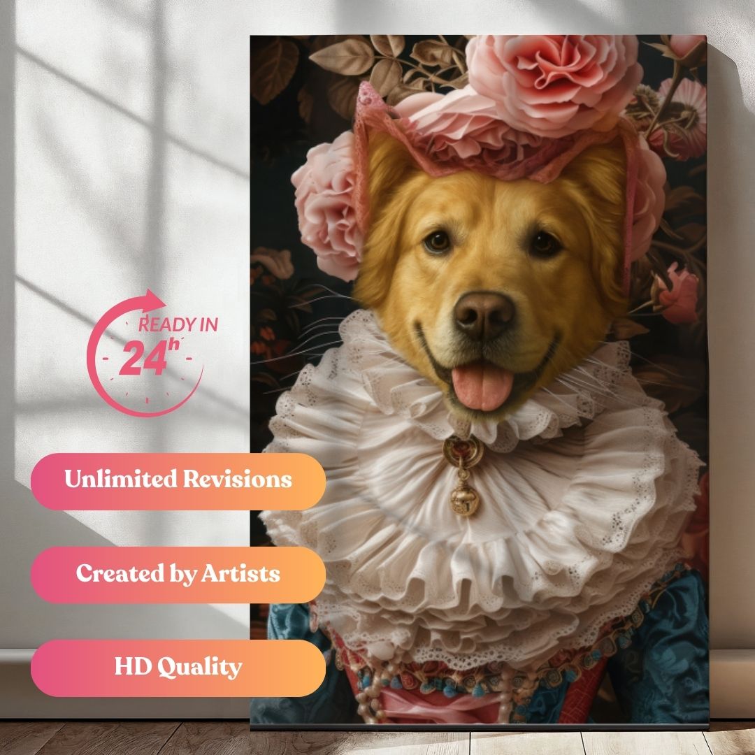 The Coquette Royalty Portrait
