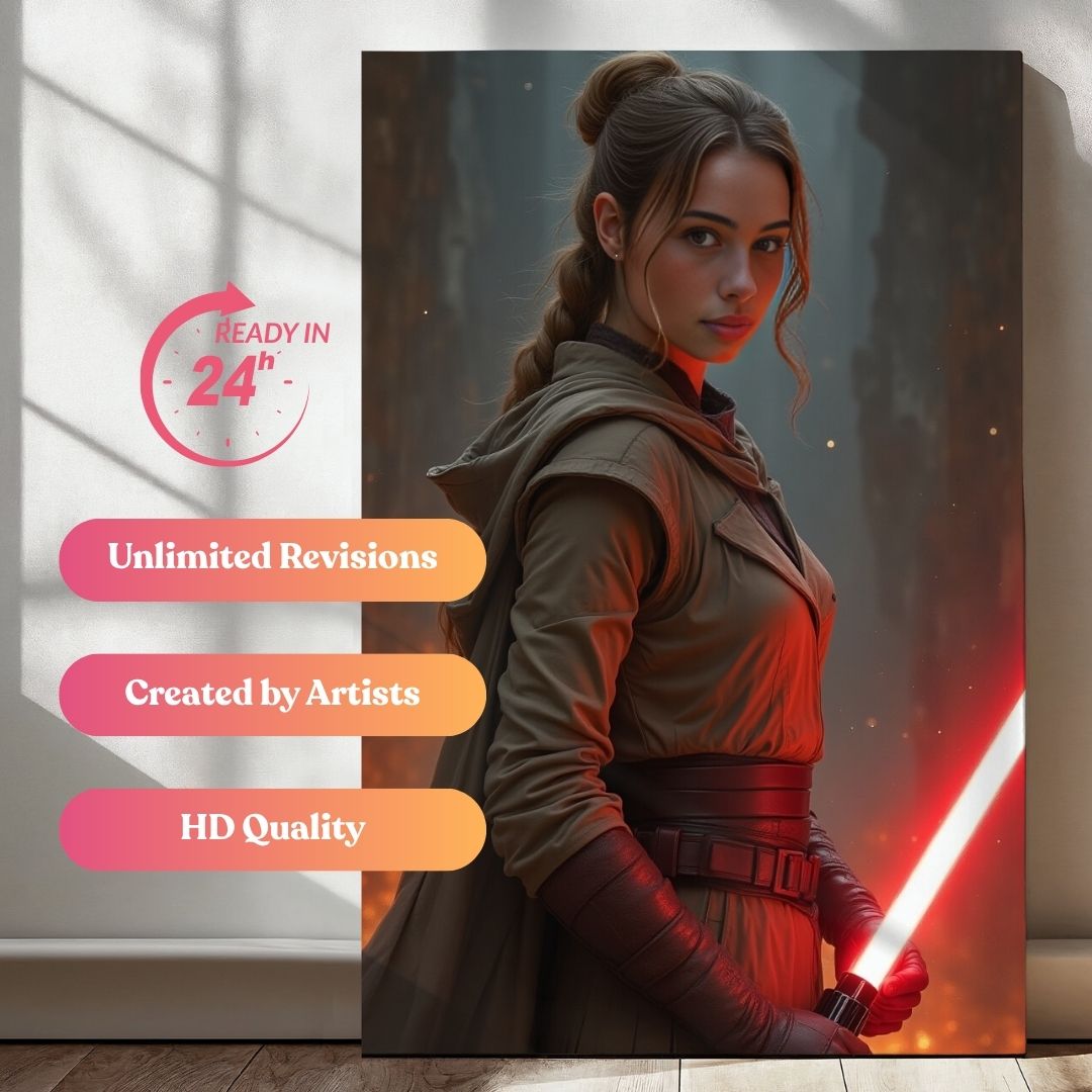 Star Wars Queen Portrait
