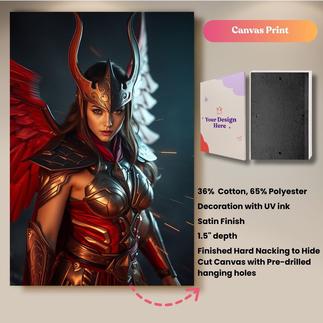 The Red Phoenix Portrait