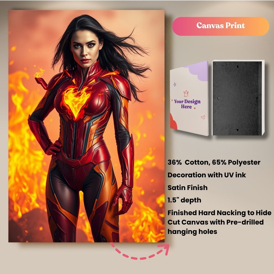 The Fire Girl Portrait