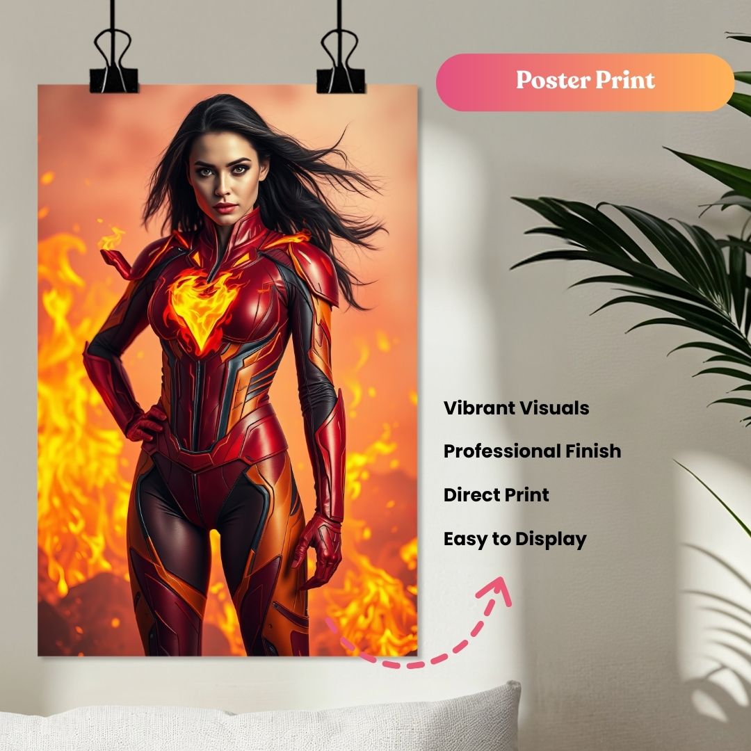 The Fire Girl Portrait