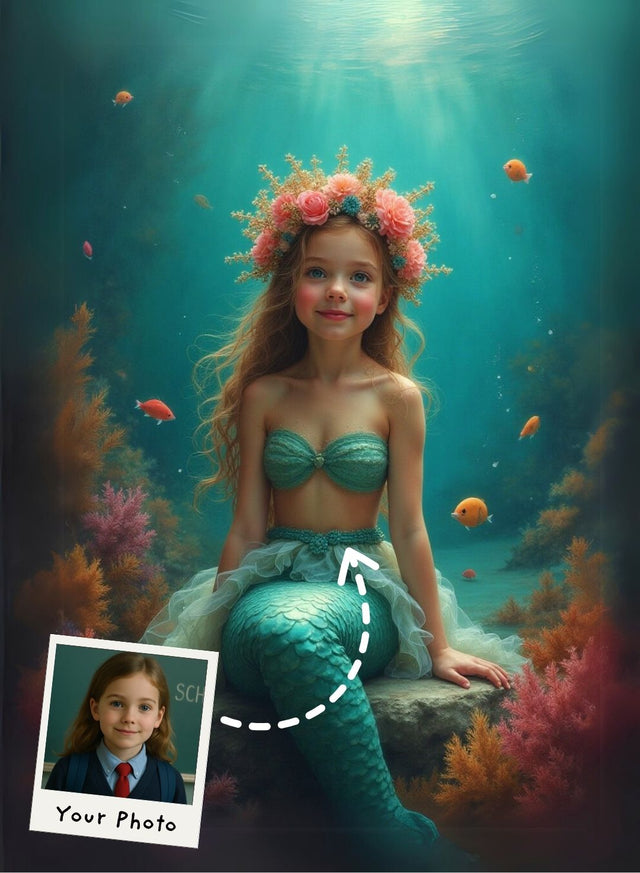 The Coral Reef Princess Portrait