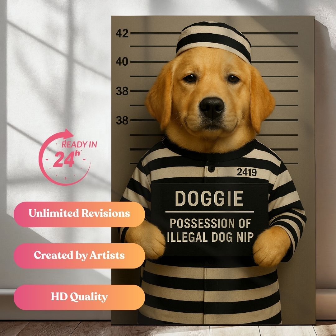 Criminally Furrested Portrait