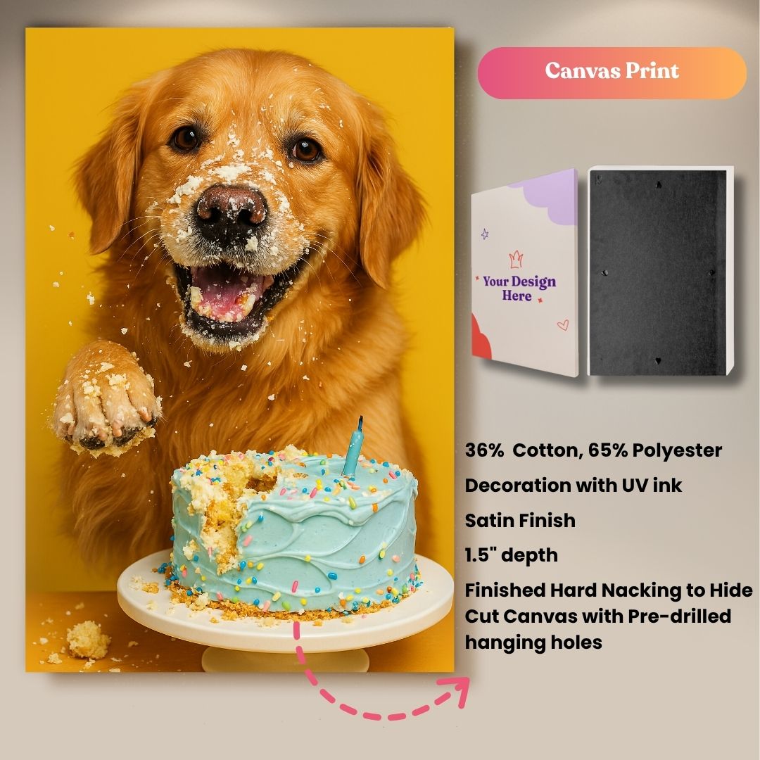 Pawty Cake Crasher Portrait