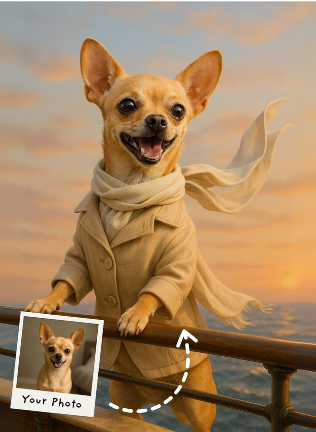 My Pet Will Go On Portrait