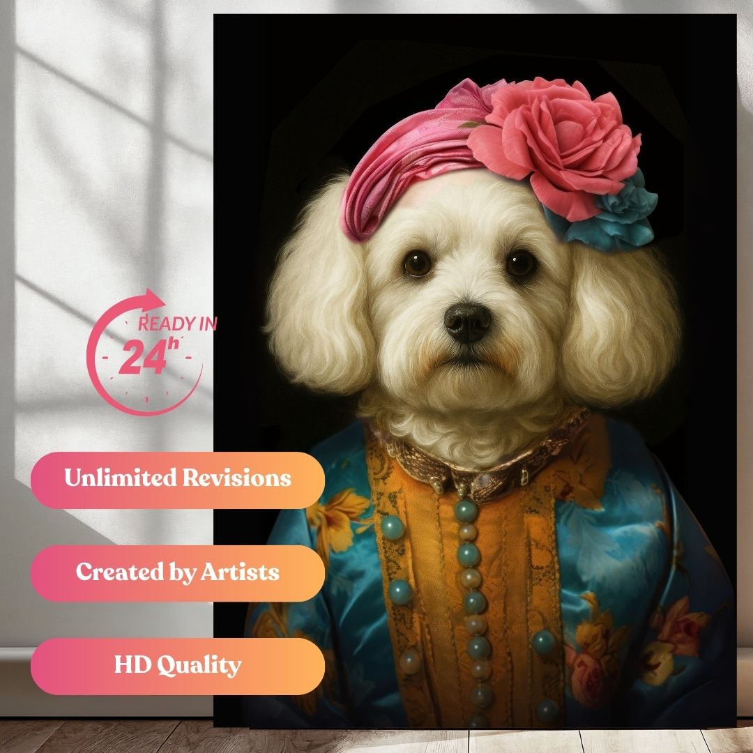 Duchess of Blossoms Portrait