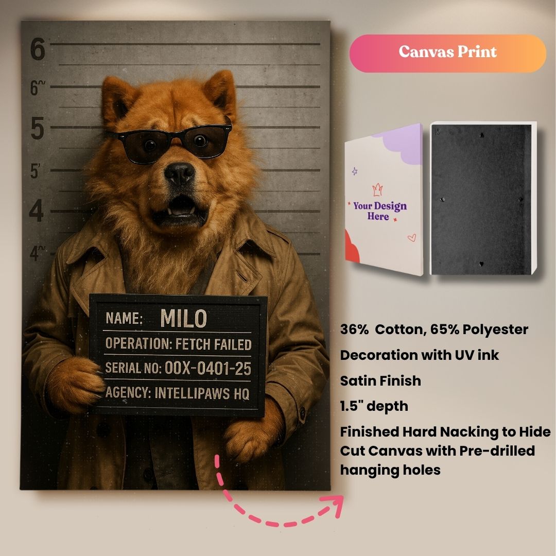 Thug Life: Paw Edition Portrait